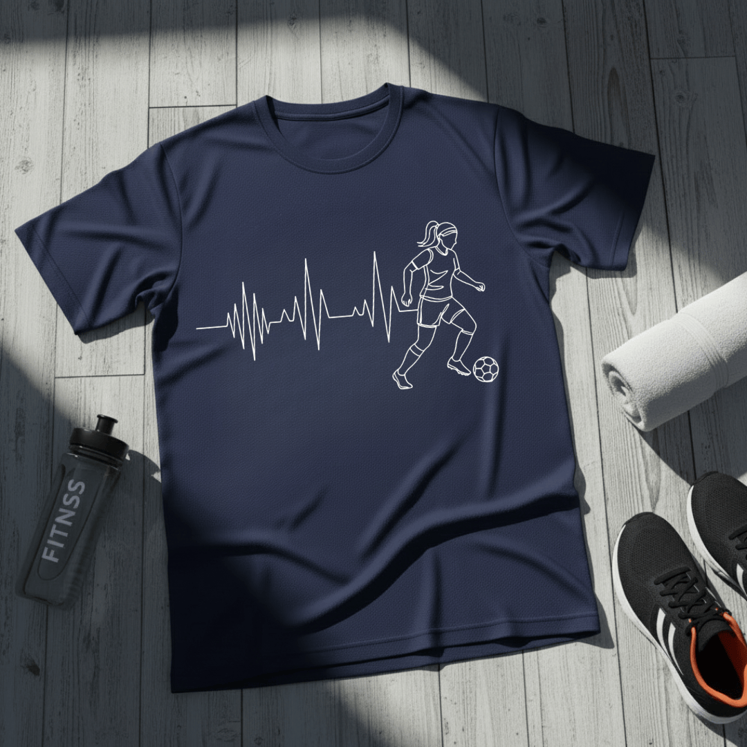Soccer Heartbeat T-Shirt