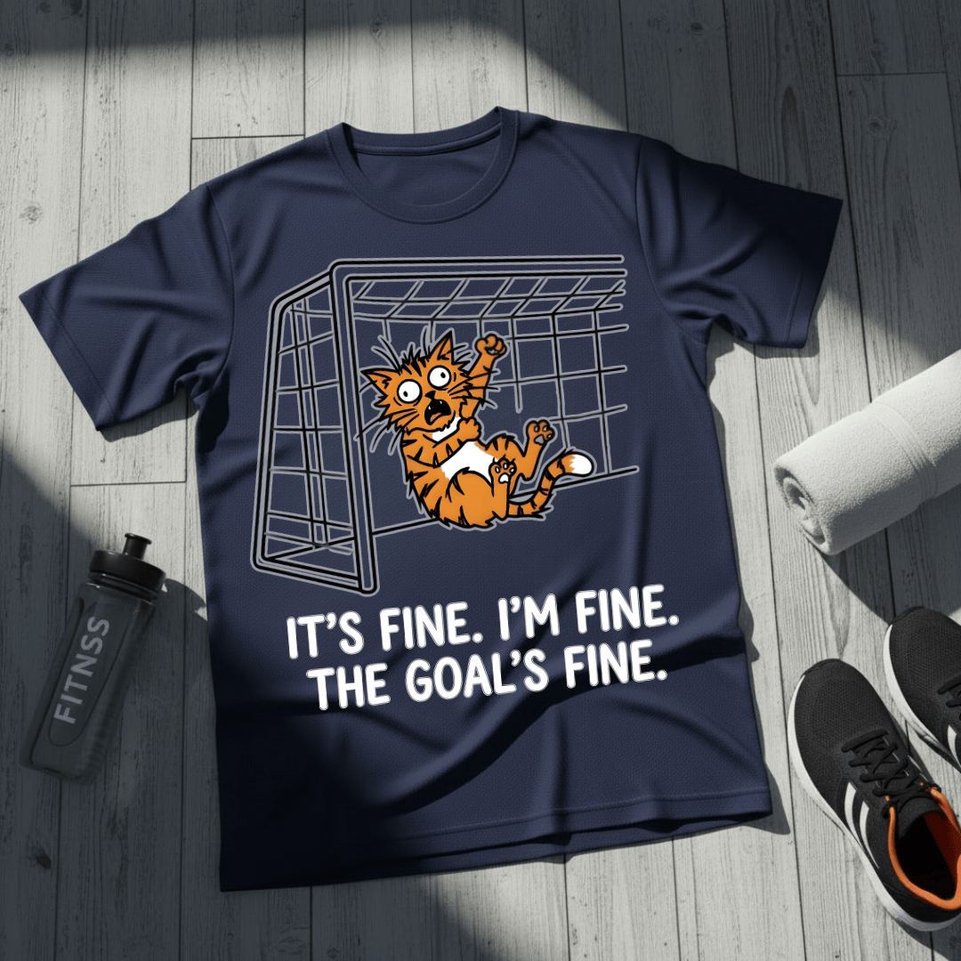 It's Fine, Soccer T-Shirt