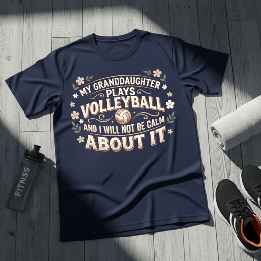 Granddaughter Plays Volleyball T-Shirt