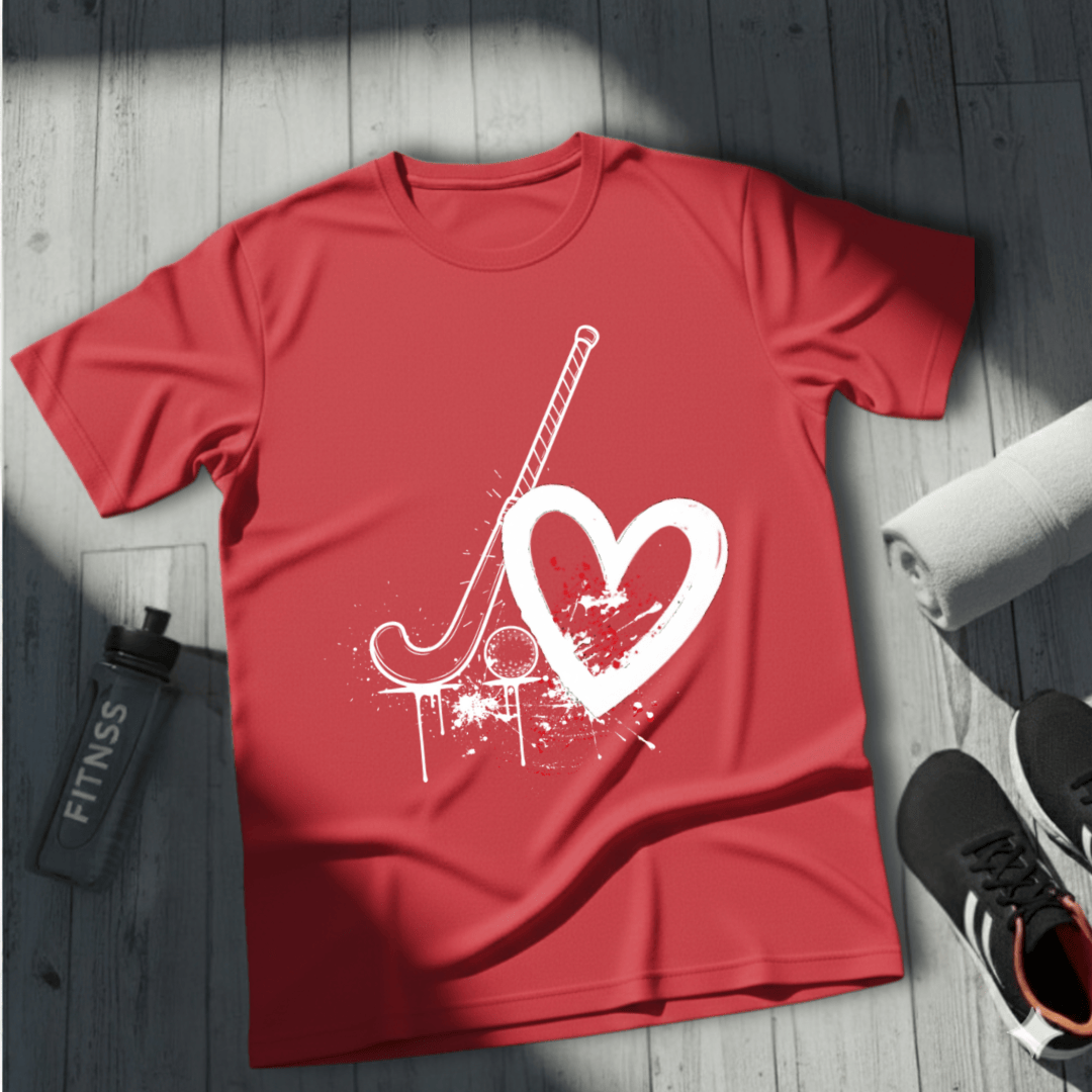 Field Hockey Is Her Heartbeat T-Shirt