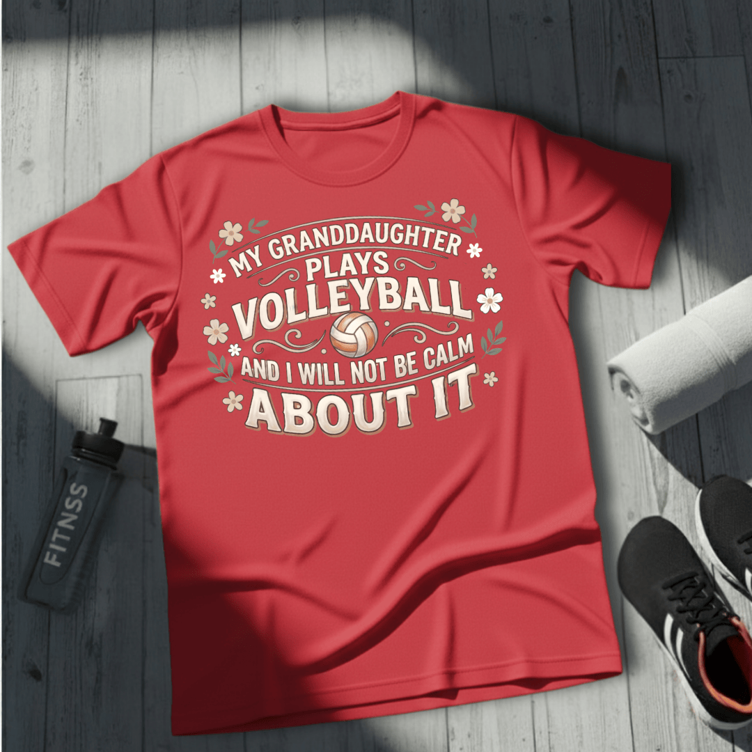Granddaughter Plays Volleyball T-Shirt