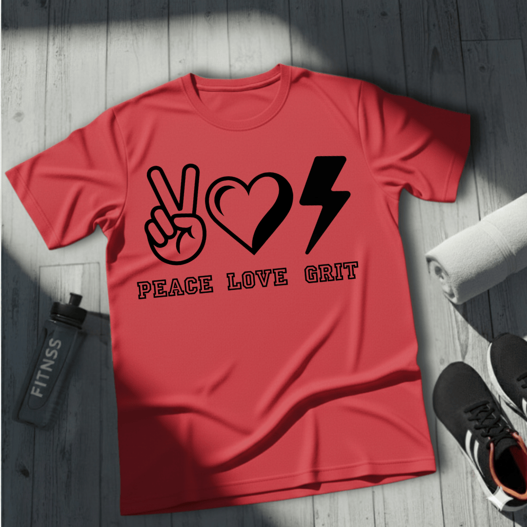 Peace, Love, Grit T-Shirt