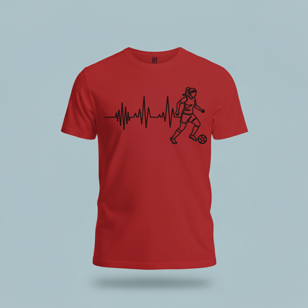 Soccer Heartbeat T-Shirt