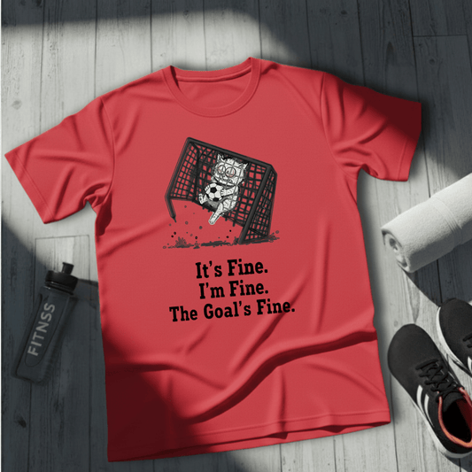 It's Fine, Soccer T-Shirt