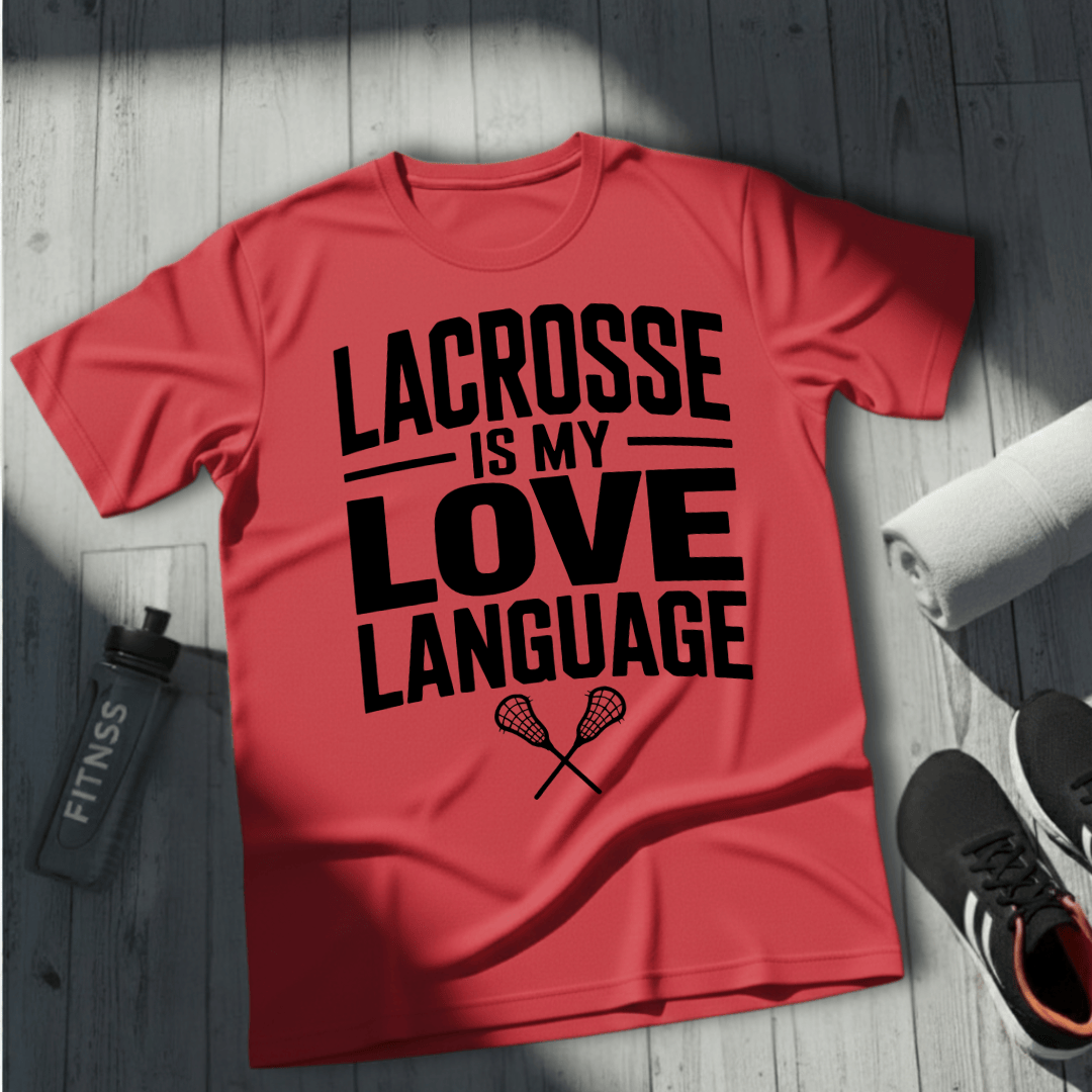 Lacrosse Is My Love Language T-Shirt