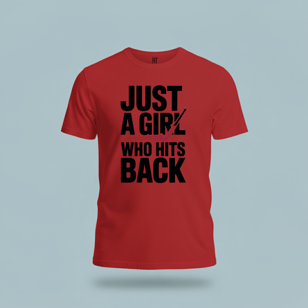 Just A Girl Who Hits Back T-Shirt