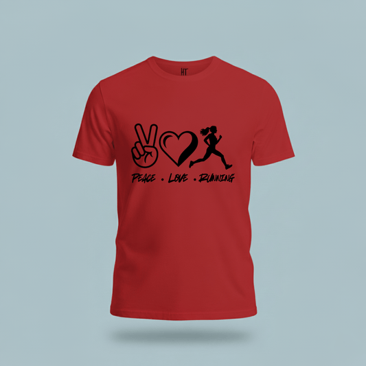 Peace • Love • Running T-Shirt
