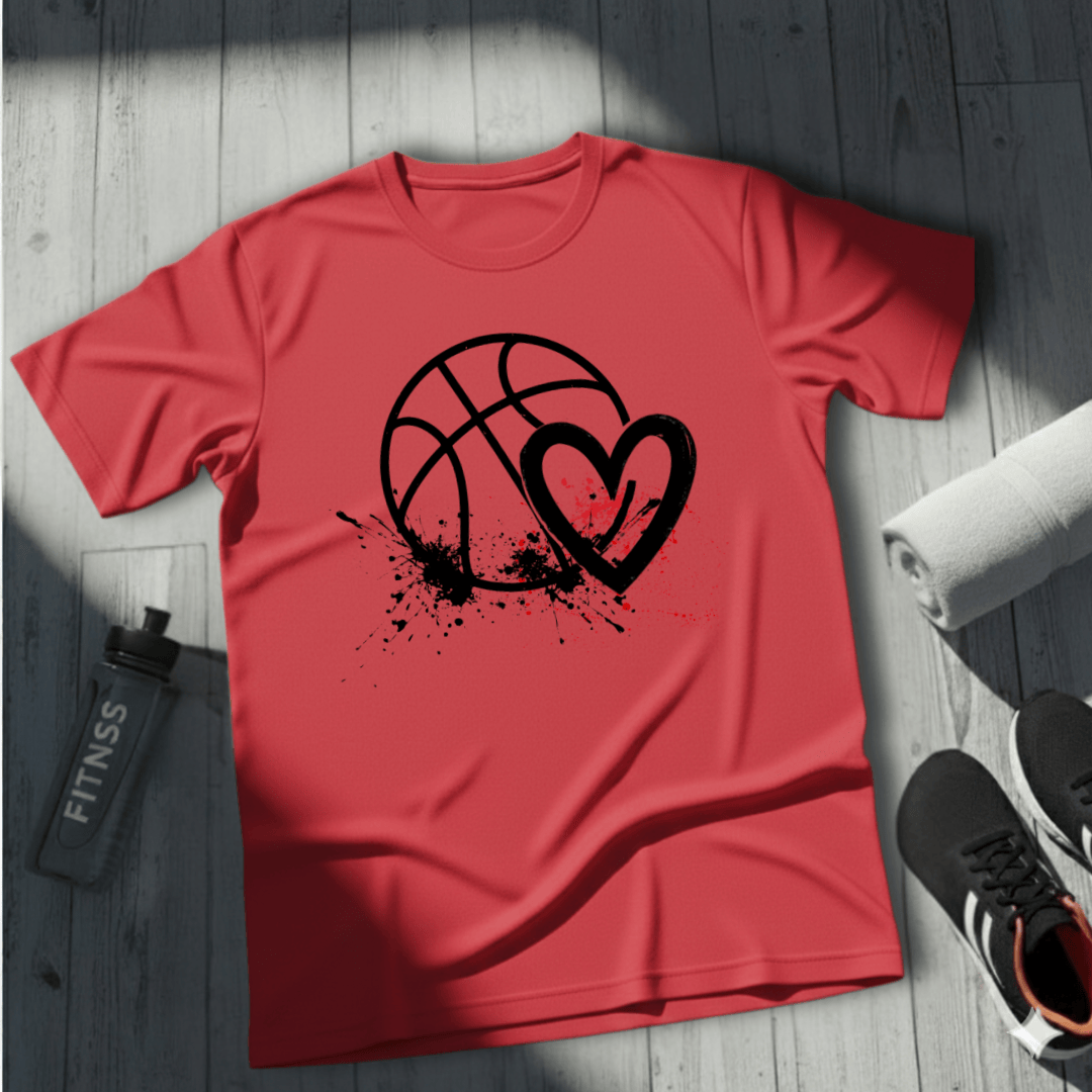 Basketball Is Her Heartbeat T-Shirt