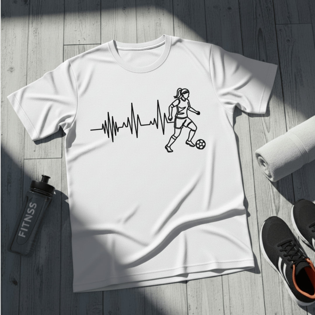 Soccer Heartbeat T-Shirt