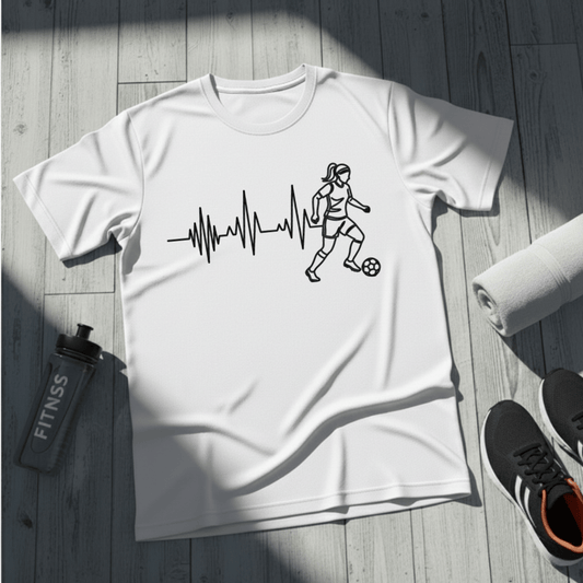 Soccer Heartbeat T-Shirt