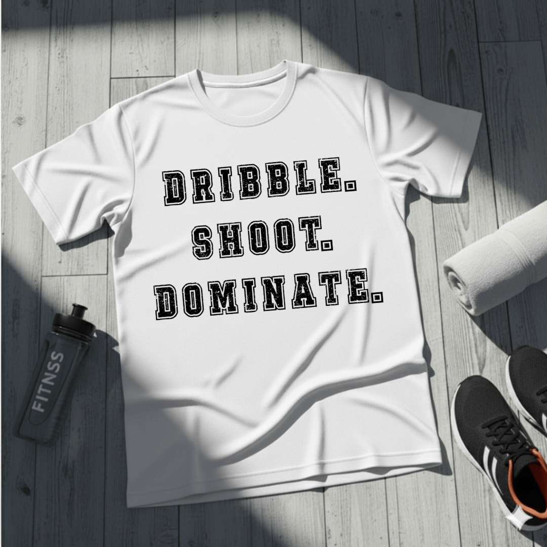 Dribble.Shoot.Dominate. T-Shirt