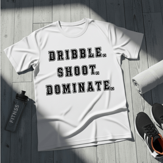 Dribble.Shoot.Dominate. T-Shirt