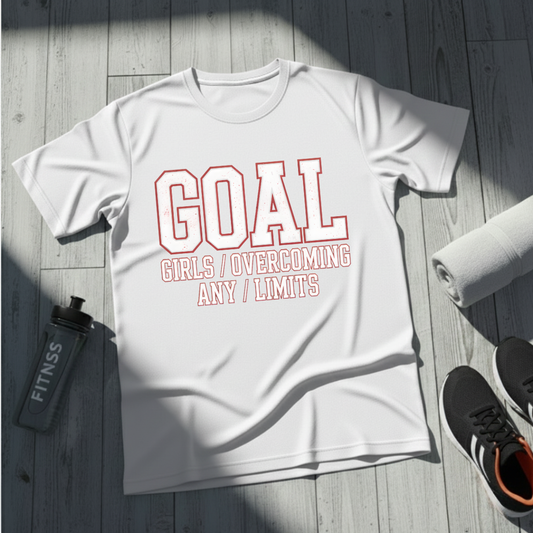 GOAL: Girls Overcoming Any Limits T-Shirt