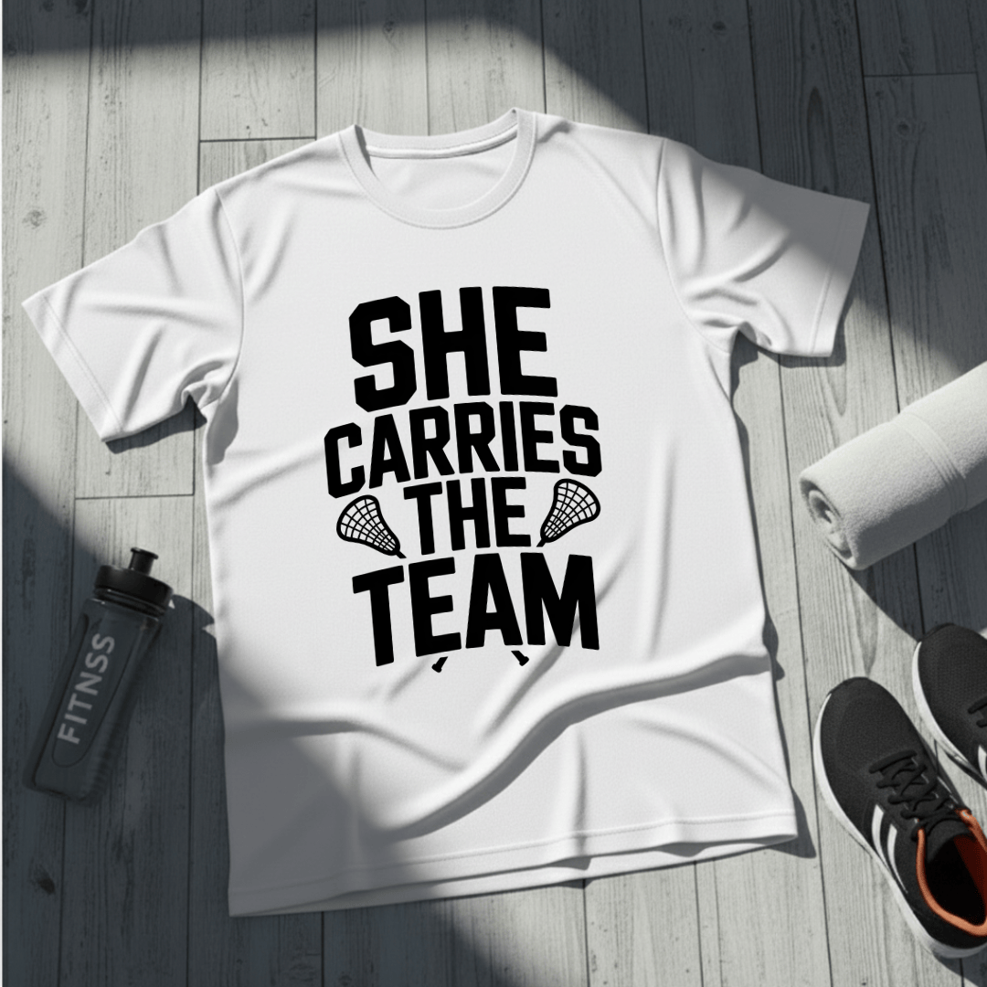 She Carries The Team T-Shirt