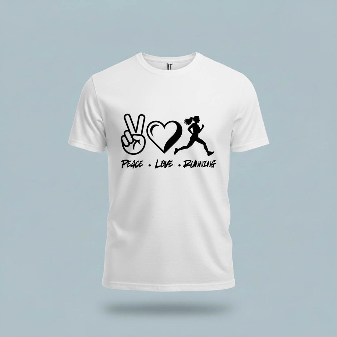 Peace • Love • Running T-Shirt