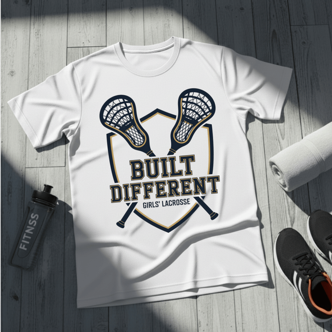 Built Different Girls' Lacrosse T-Shirt
