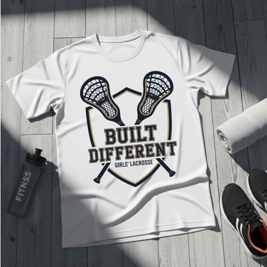 Built Different Girls' Lacrosse T-Shirt