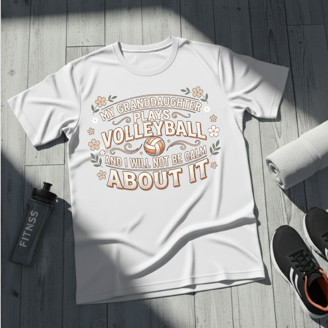 Granddaughter Plays Volleyball T-Shirt