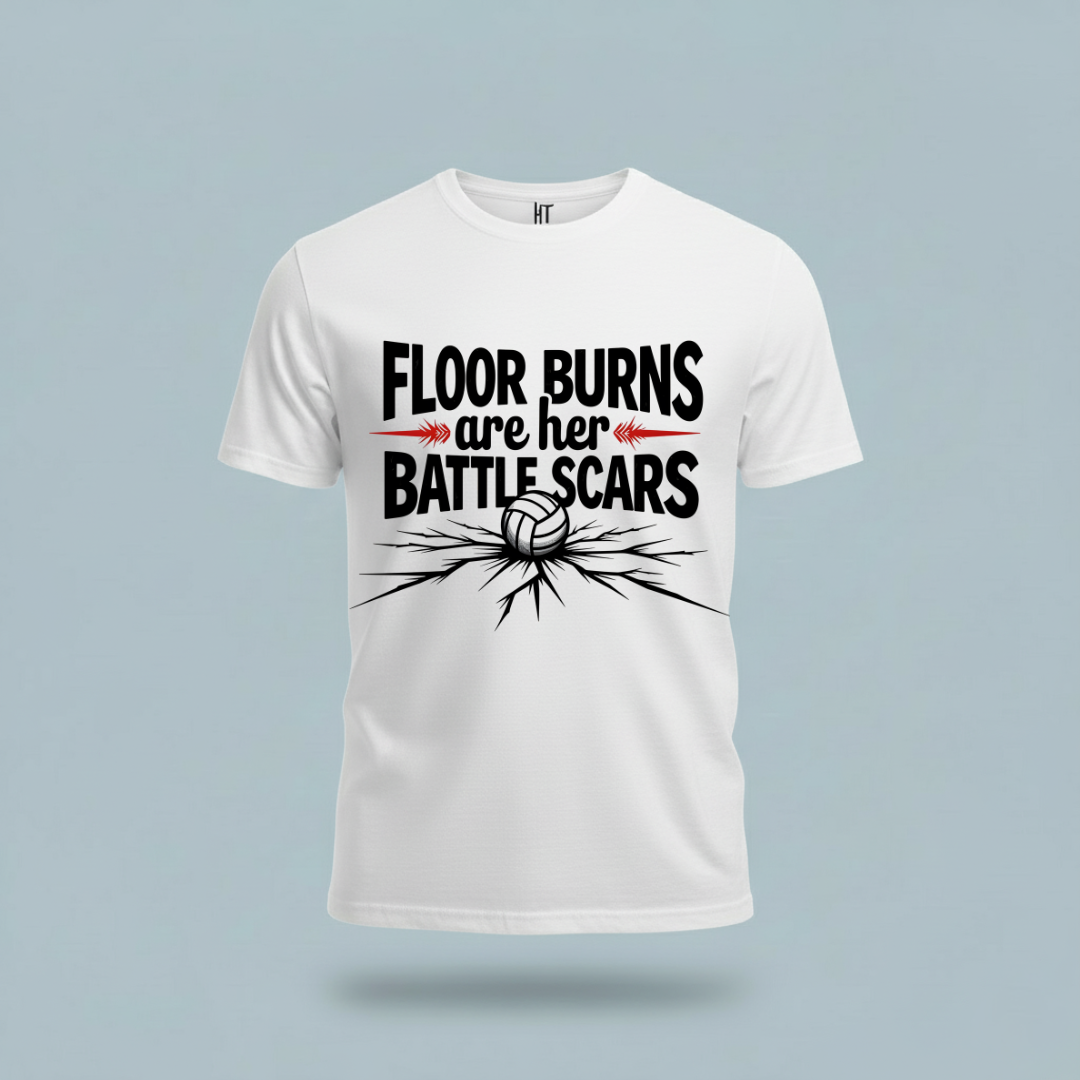 Floor Burns Are Her Battlescars T-Shirt
