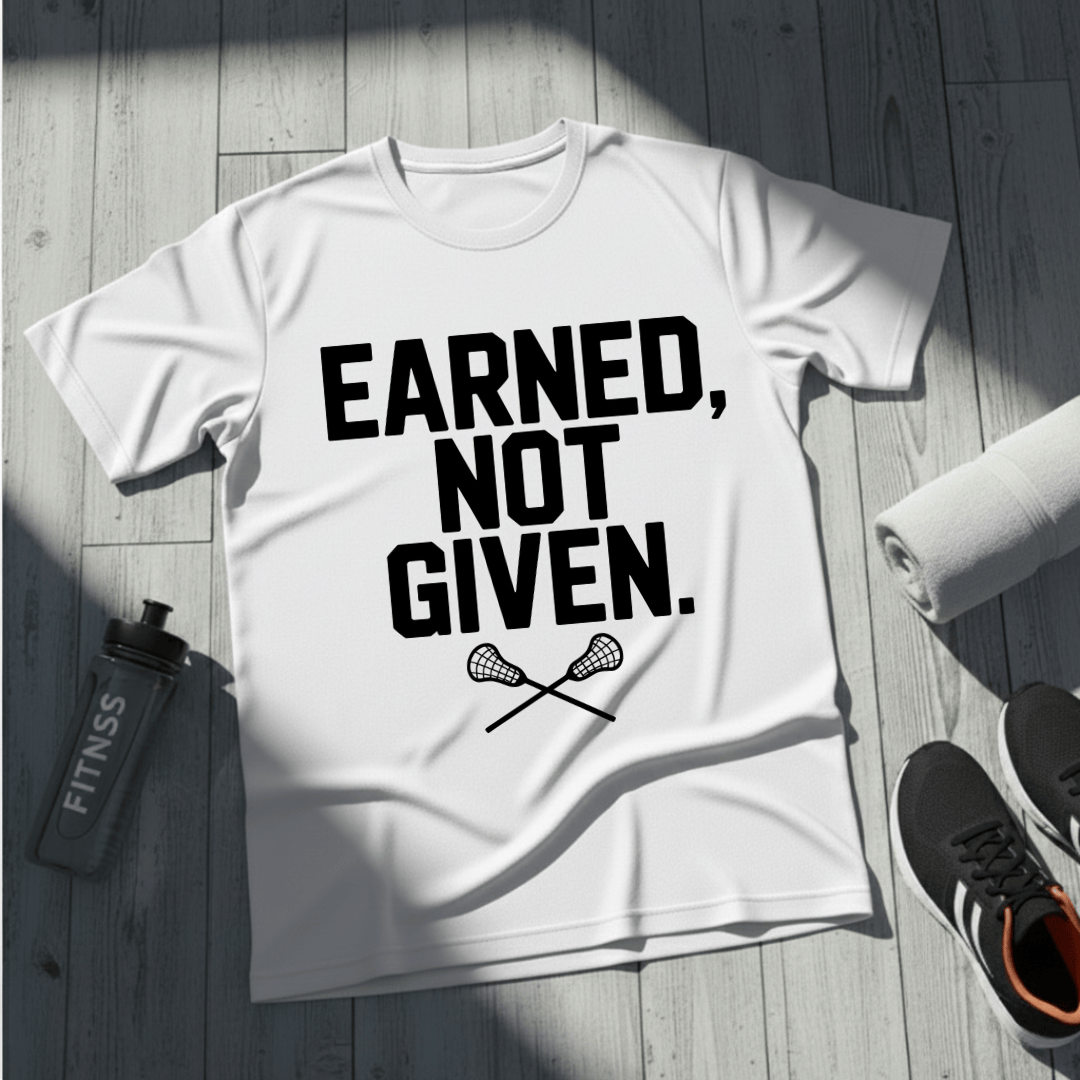 Earned Not Given Lacrosse T-Shirt