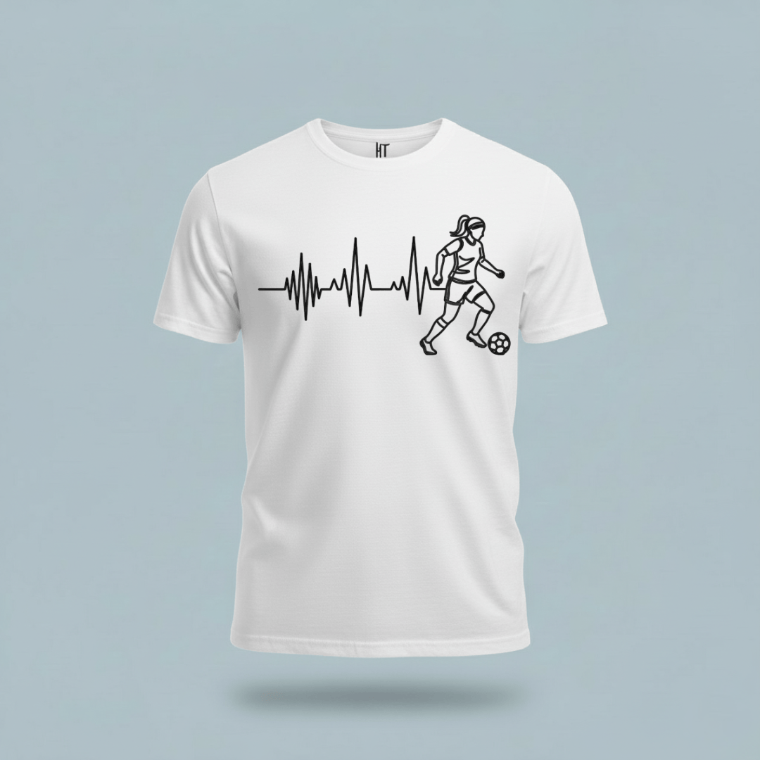 Soccer Heartbeat T-Shirt