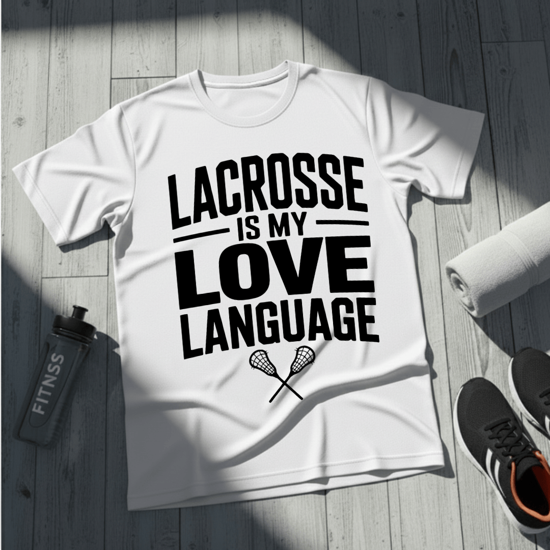 Lacrosse Is My Love Language T-Shirt