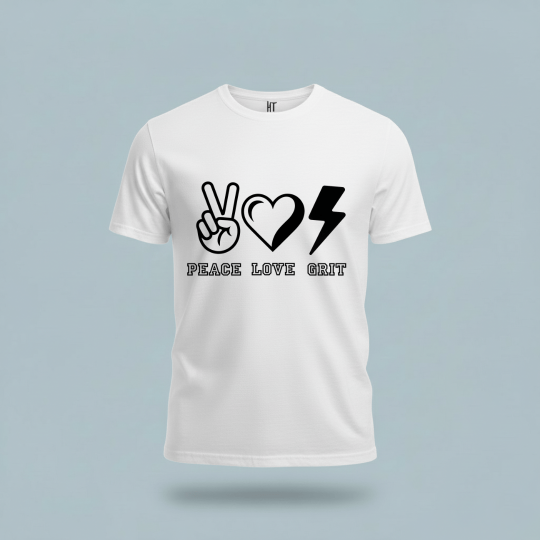 Peace, Love, Grit T-Shirt